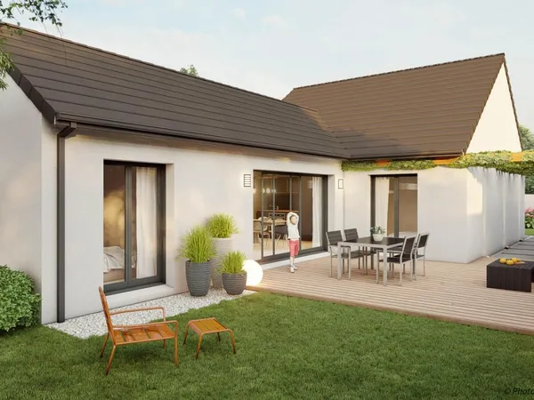 Terrain + maison 76 m²
