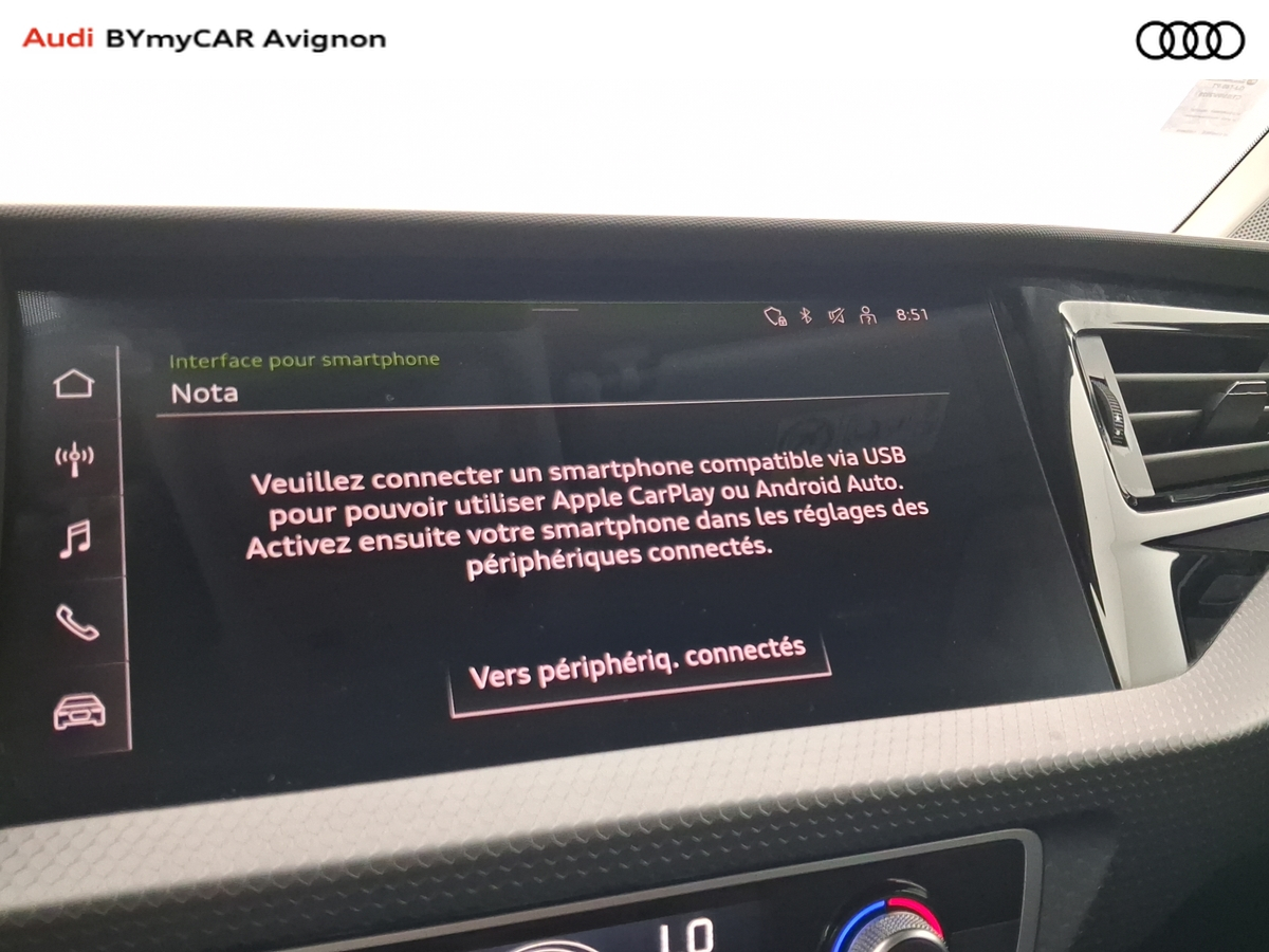 Audi A1 Sportback 30 TFSI 110 ch S tronic 7 — photo 29