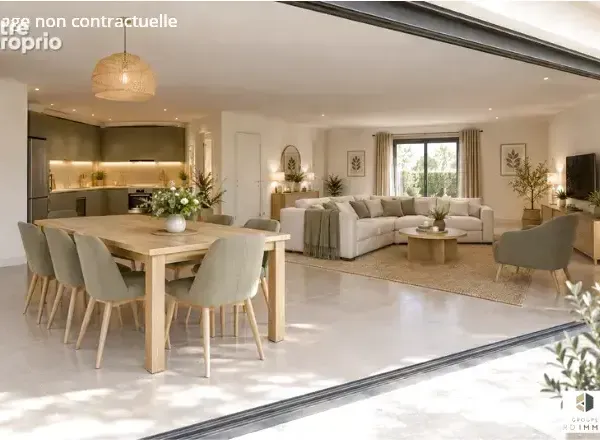 Aix les Bains Centre - T4 rez-de-jardin - 83m2 - Terrasse et jardin privatif de 27m2