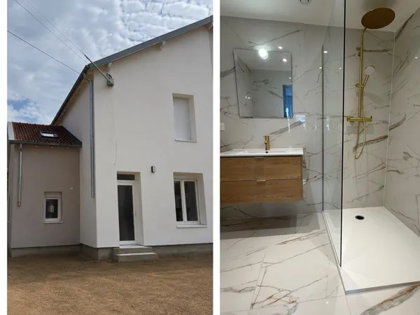 Maison 85m2 entièrement rénovée