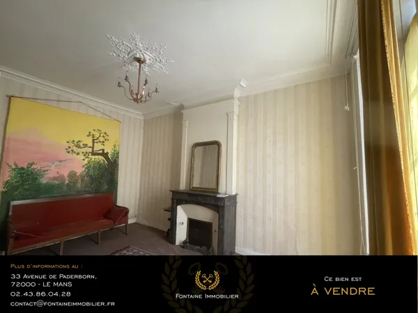MANCELLE A RENOVER ENTIEREMENT RUE MONTOISE
