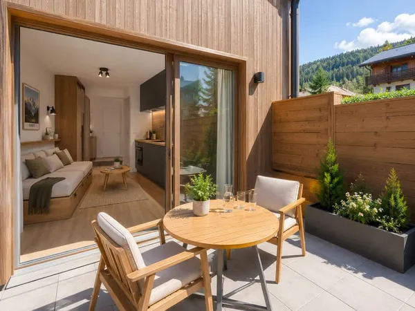 VARS  STUDIO NEUF AVEC BALCON ET STATIONNEMENT AU COEUR DE LA STATION