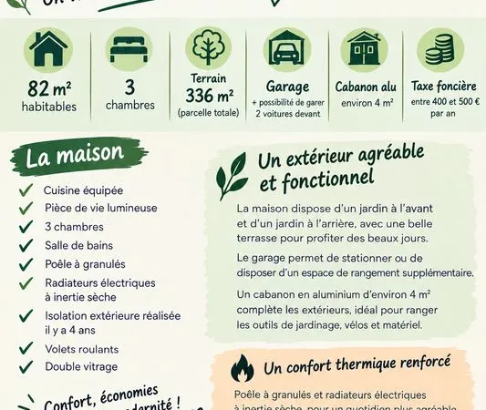 Maison 4 pièces