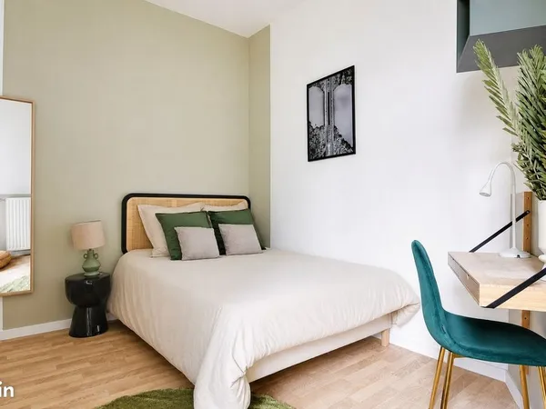 Ravissante chambre de 11 m² en coliving dans le quartier Rosa Parks - PA91