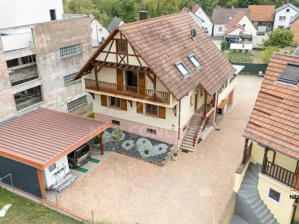 * SOUFFLENHEIM - Charmante Maison de 170 m² au sol, construite sur 9.36 ares de terrain ! *