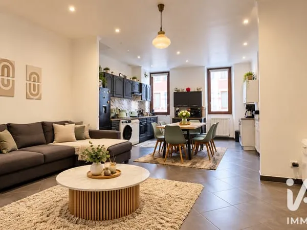 Appartement 3 pièces 56 m²