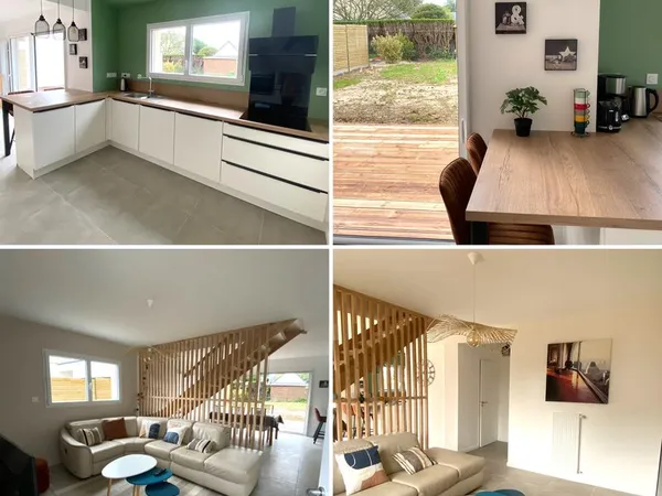 Colocation MAISON meublée 🏡 récente - proche Rennes- jardin 🌿