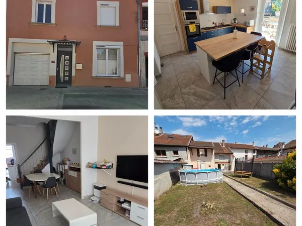 🏡 Maison familiale 138 m² - 3 chambres + bureau - piscine - garage - terrain 330 m²
