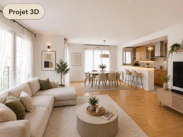 Appartement 4 pièces 9 m²