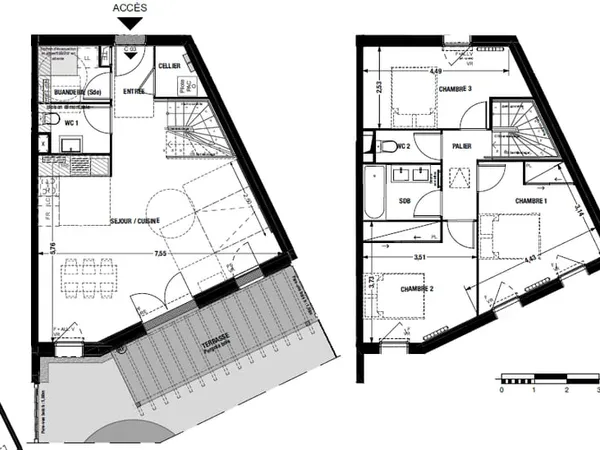 Maison 4 pièces 96 m²