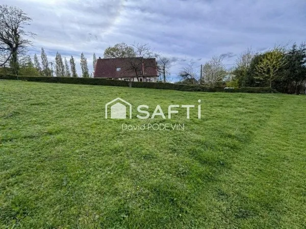 1070m2 constructibles LongFossé, beau potentiel