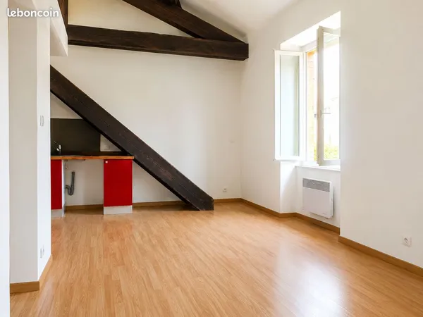à vendre - appartement t3 duplex 70 m² - quartier arago - proche hôpital - beau potentiel