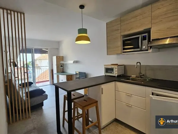 Appartement 1 pièce 19 m²