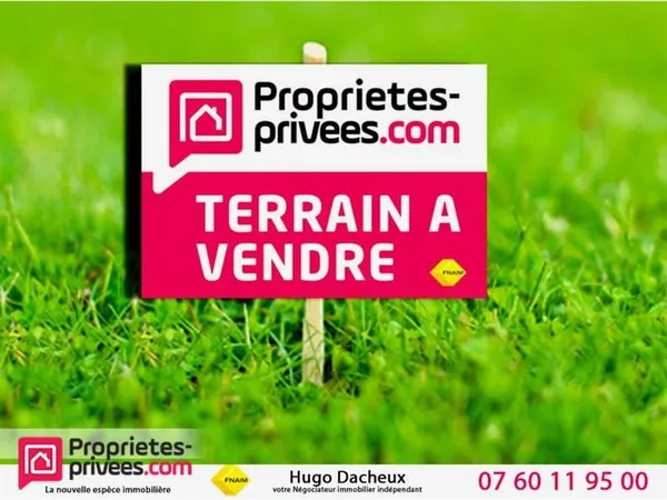 Terrain Mery Sur Cher 1500 m2 (D 2129)