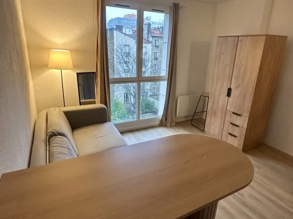 Loue studio meublé - 18m²