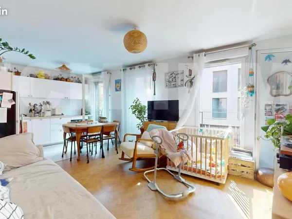 Appartement 2 pièces 44 m²