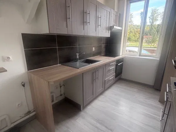 À louer maison de ville 100m2 - 4 chambres - Barentin