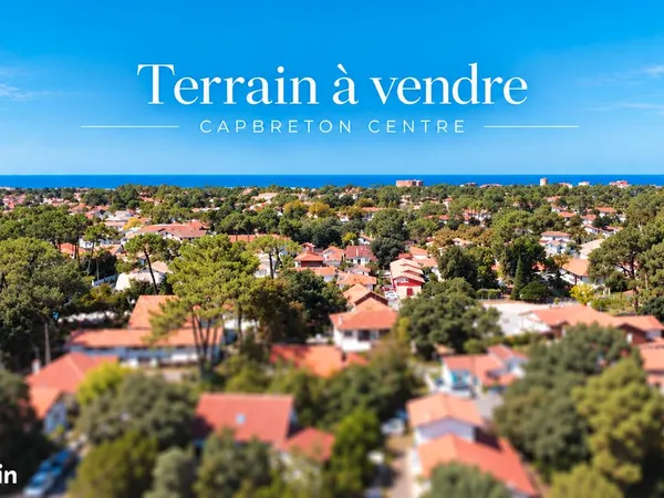 Terrain 1340 m² CAPBRETON