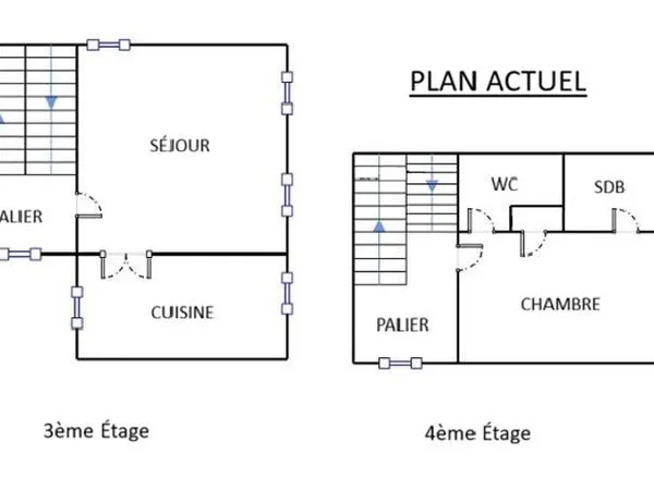 Appartement 2 pièces 76 m²