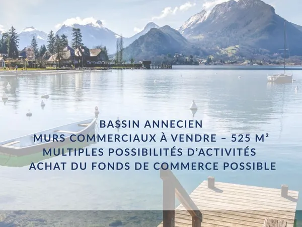 Murs commerciaux 525 m² Annecy