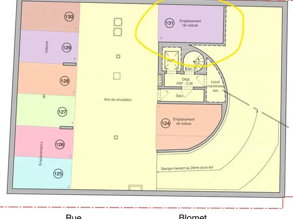 Location parking Paris 15e Volontaire Vaugirard