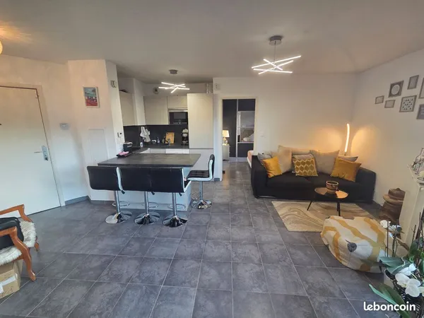 T2 meublé 40 m² - Terrasse - Parking - Climatisation - Nice
