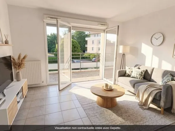 Appartement 3 pièces 58 m²
