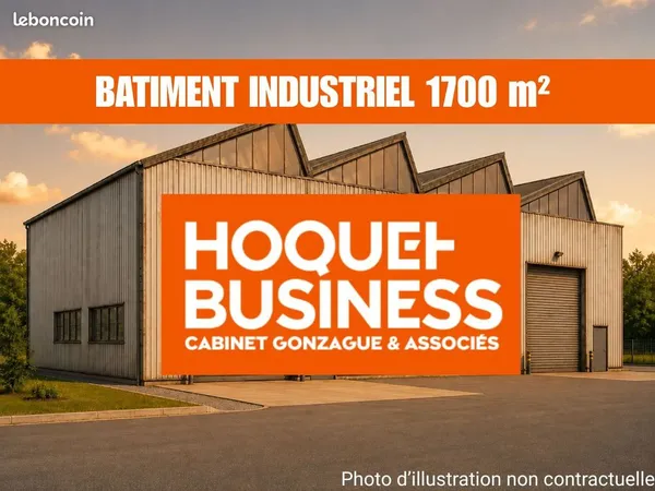 Local 1700 m² Charleville-Mézières