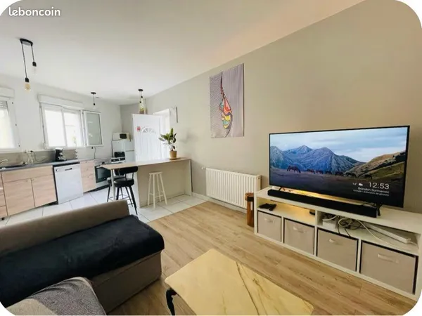 Appartement T2 meublé 40m2