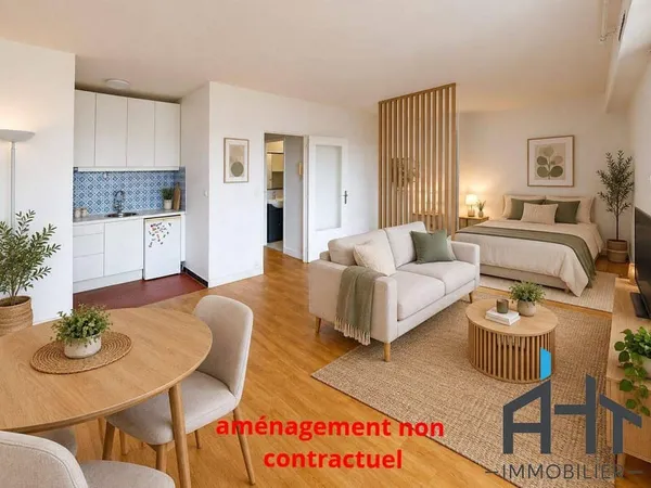 Appartement 1 pièce 33 m²