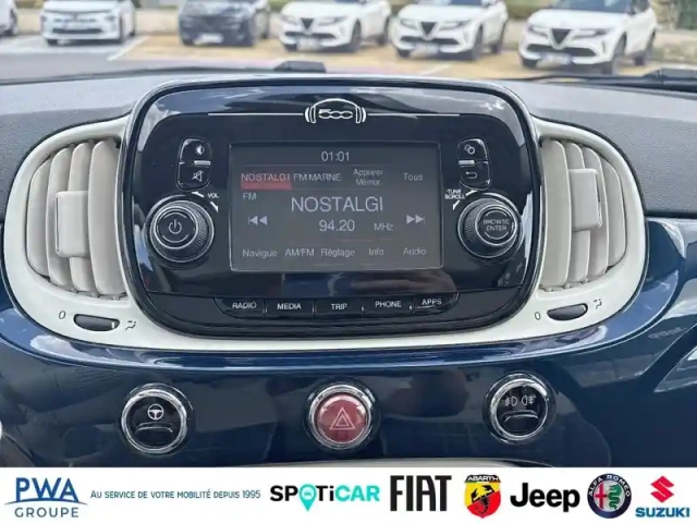 Fiat 500 1.2 8v 69ch lounge — photo 13