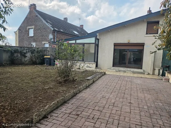 Maison à louer avec terrain