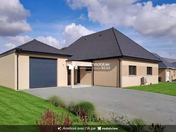 Maison de plain-pied 4 pièces 120 m²