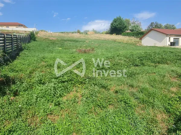 Terrain à bâtir de 987 m²