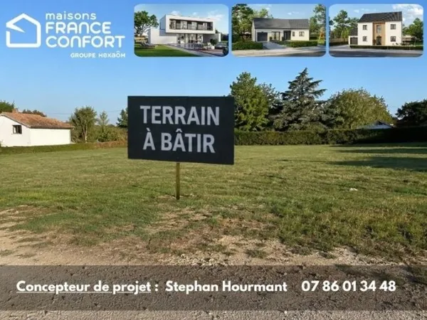 Terrain 883 m²