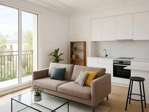 Appartement 2 pièces 45 m²