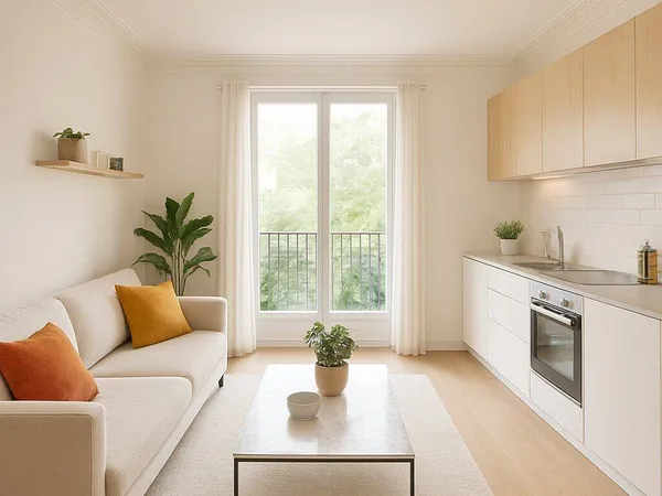 Appartement 2 pièces 50 m²