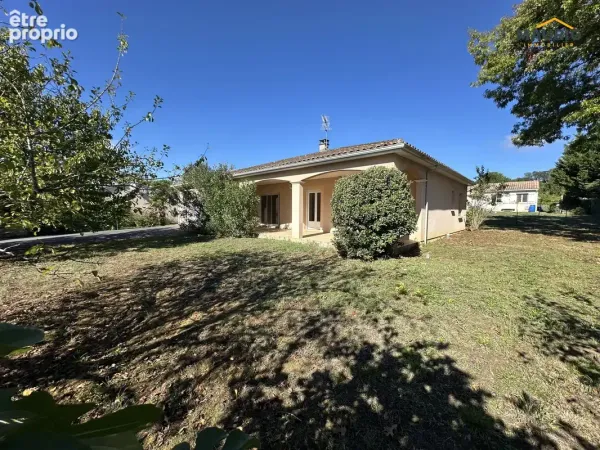 Maison 107m2 de plain-pied à 5 minutes de marmande !