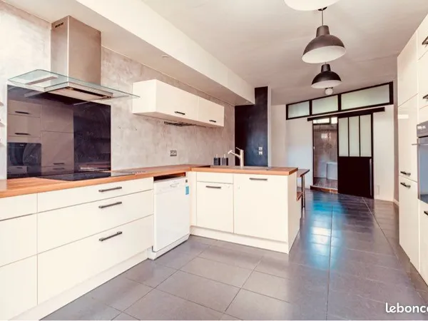 Appartement F5 108m2 loft atelier proche Basilique et RER D