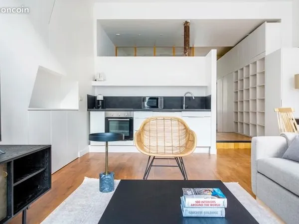 Paris 3e - Loft meublé 3 pièces | Bail société (logement de fonction) ou résidence secondaire unique