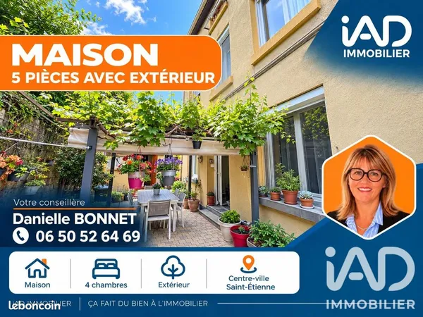 Maison de ville 5 pièces 121 m²