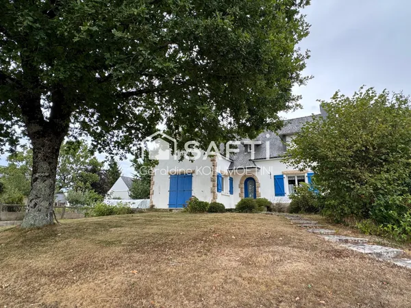 Grand terrain et beaux espaces-Cadre verdoyant