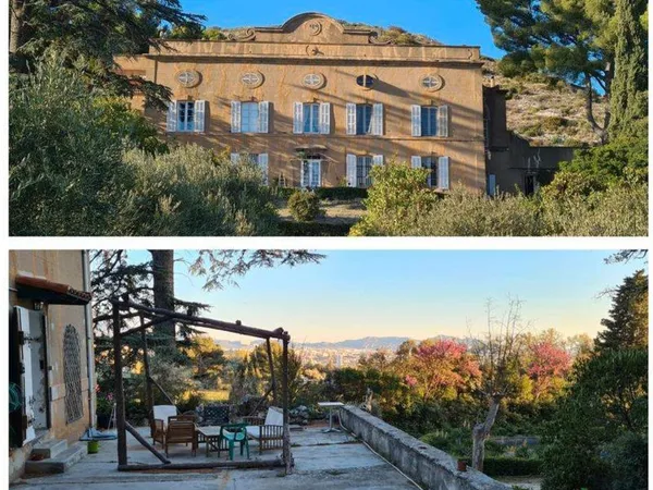 Chambre dans bastide marseillaise