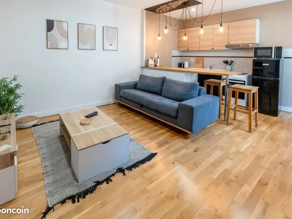 Duplex meublé, climatisé en centre ville