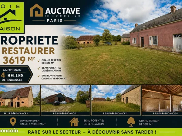 Propriété 5 pièces 120 m²