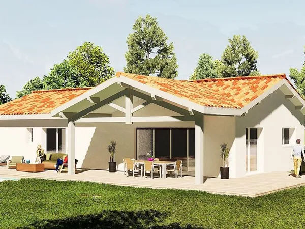 Projet de construction d'une maison 127.59 m² avec terrain à BIDART (64)