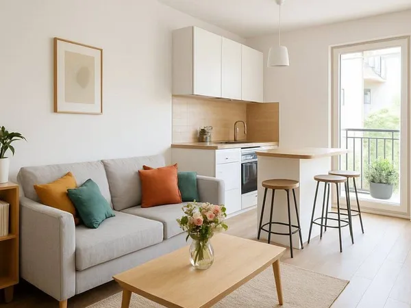 Appartement 2 pièces 45 m²