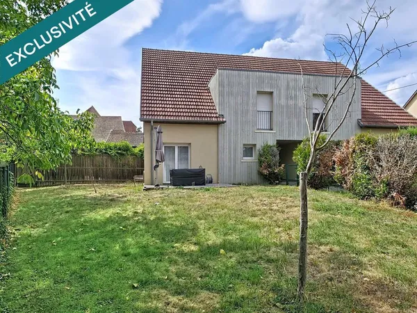 Carré de l'Habitat 77 m² ,3 chambres ,Jardin ,Garage double ,Scherwiller