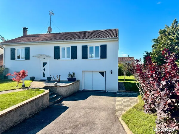 Maison 5 pièces avec terrain 1000 m² clos et arboré