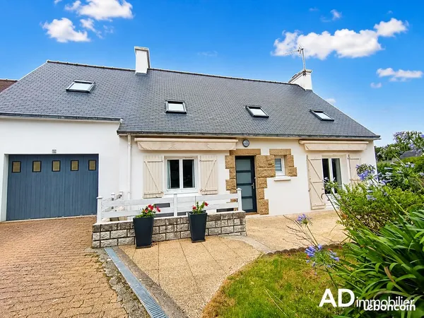 Maison 129m² à Ergué Armel - Commerces - Ecoles - Transports à quelques pas